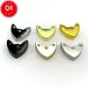 Accesorios de herrajes para equipaje 6 puntos cremallera cola de pez cola clip de cola de aleación de zinc ángulo triangular de bolsa fabricantes lote