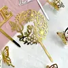 Copyright Cross Border Ins Estilo Acrílico Marcado Pastel Enchufe Día de San Valentín Amor Decoración de Pastel Acrílica Horneado