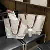 Bolsa de Presente Tecida Branca Marfim Bolsa Tote de Loja de Roupas Grande Capacidade Sacola de Embalagem para Roupas Femininas Pode Ser Impressa com Logo