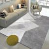 Em estoque Carpete Grande para Sala de Estar Estilo Nórdico Ins Manta para Sofá Tapete de Chão Carpete Patchwork Geométrico de Luxo Leve Manta para Quarto ao Lado da Cama