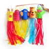 Festival de Medio Otoño Regalo Linterna Hecha a Mano DIY Linterna Animal de Eva Secador de Pelo Linterna Creativa Paquete de Materiales de Producción para Jardín de Infancia