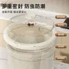 Contenedor de Almacenamiento de Arroz de Gran Capacidad para Uso en la Cocina, Adecuado para Almacenar Granos, Arroz y Harina, a Prueba de Humedad, a Prueba de Insectos, Engrosado y Sellado