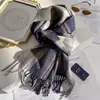 Nuevos Bufandas de Lana Otoño e Invierno 2025 para Hombres y Mujeres, Bufandas Universales Gruesas Cálidas de Lana Pura, Gruesas de Invierno en Stock