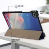 Funda Protectora Pintada para Samsung S10 FE 10.9 A8 10.5 Plegable en Tres Partes Tipo Libro Anticaídas Plana