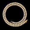 Corrente Tennis 4mm Popular Hip-Hop Europeu e Americano Transfronteiriço Linha Única Diamante Acessórios Masculinos e Femininos Full Diamond Ecológico Colar Pulseira Atacado