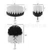 Set de 3 Piezas Transfronterizo de Cepillos Limpiadores de Nylon Rojo para Taladros Eléctricos, Cepillo para Taladro
