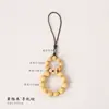 Cadena para Teléfono de Boj y Sándalo de 6/8mm, Correa para Teléfono de Sándalo, Colgante de Palosanto/Ébano/Sándalo Verde/Sándalo Dorado
