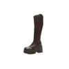 Botas Femininas Ilha do Temperamento Sapatos Femininos da Moda Tendência de Vento Confortáveis Verão Fresco Respirável 2024 Férias Versátil Item Quente