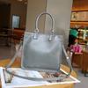 2024 Nueva Bolsa de Mujer de Piel de Vacuno de Primera Capa Curtida Vegetal Bolso Tote Casual Bandolera Textura Mano Moda Versátil