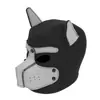 Máscara de cabeza de perro temática para adultos para juegos de rol, accesorio para la cabeza SM, máscara de animal realista, disponible para dropshipping y abastecimiento transfronterizo