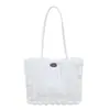 2026 Nova Bolsa de Ombro Grande Capacidade Feminina para o Trabalho Bolsa Tote de Pelúcia Bolsa de Mão Fofa para Estudantes