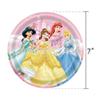 Novo desenho animado princesa menina festa de aniversário decoração suprimentos banner toalha de mesa balão talheres copo de papel prato de papel lenço de papel