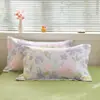 2024 Funda de Almohada Algodón Puro Funda de Almohada Toda de Algodón Funda para Relleno de Almohada del Hogar Paquete Doble Fabricante de Nantong Venta al Por Mayor Amigable para Dormir Extraíble y Lavable