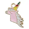 Acessórios de Pingente de Flor Margarida de Liga Metálica com Esmalte Rosa Misto DIY para Pulseiras, Colares e Pingentes de Chaveiro