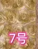 Tecido para Roupas Femininas de Primavera e Verão Novo Bordado Estereoscópico Flor Disco Cor Gradiente Rosa Rosa Tecido Bordado Multicor Renda