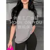 [Camiseta de Algodón Talla Europea] Versión Lisa Camiseta de Manga Corta 100% Algodón Tops para Hombres y Mujeres, Casual y Holgada 180g Color Sólido Verano