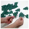 Decoraciones Navideñas Árbol de Navidad Guirnalda de Papel Cuerda de Papel Fiesta Banderín para Árbol de Navidad Banderín Adornos Colgantes Suministros para Arreglo de Ambiente