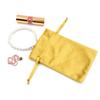 Bolso de Terciopelo Italiano de Alta Gama con Impresión de Logo, Personalización de Bolsillo con Cordón para Joyería