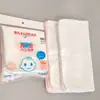 Toalha Facial de Gaze Dupla para Bebê Feita Sob Medida de Fábrica, Lenço de Mão Mini 100% Algodão, Toalha Macia para Limpeza Oral, Toalha Removedora de Maquiagem