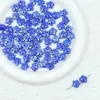 Flor de cinco pétalos flor de ciruelo vidriada cerámica cuentas sueltas cuentas de flor perforadas accesorios hechos a mano para manualidades collar pulsera girasol