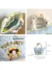 Suministro Transfronterizo de Amazon/Bolso de Mano Acolchado con Corazón de Dibujos Animados con Cremallera Bolsa para el Almuerzo Ropa de Trabajo con Bolsa para el Almuerzo Bolso de Mamá