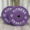 Placa de Barra Macaron de Goma Completa 2.5kg Roja Alta Elasticidad Gimnasio Casa Placa de Peso