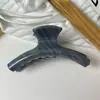 Acessórios de Cabelo YHJ 2023 Novo Prendedor de Cabelo Grande Curvo de Ácido Acético Prendedor de Vários Cabelos Prendedor de Tubarão para Parte de Trás da Cabeça Acessório de Cabeça Feminino