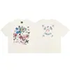 Camiseta Vintage Suelta de Manga Corta con Cuello Redondo Lavada y Desgastada Estilo Americano San Miguel 2026 para Hombres y Mujeres Moderna