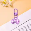 Chaveiro Criativo de Xadrez Dopamina com Laço Pingente de Joia DIY Ornamento Versátil para Bolsa Roupas Pequeno Presente
