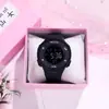 Reloj electrónico multifuncional para hombres y mujeres estudiantes moda ultradelgado 50m luminoso deportivo Reloj para estudiantes de secundaria y primaria