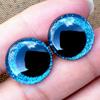 Pupilas Bizcas 3D, Ojos Bizcos, Muñeco de Peluche, Muñeco de Oso de Ganchillo, Accesorios DIY, Muñeco de Globo Ocular, Modificación de Muñeca DIY