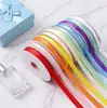 Cinta de poliéster de 1 cm, cinta de poliéster de tejido liso de colores, material de manualidades DIY para hacer moños, adecuada para ropa, ribetes de bolsas y empaque de regalos