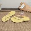 Chanclas Estilo Celebridad de Internet para Mujer, Adecuadas para Usar Afuera y Combinar con Faldas, Pantuflas Casuales para Mujer, Zapatos de Mujer de Alta Calidad y Elegantes 2025