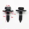 Tornillos Hexagonales Autorroscantes para Placa Protectora Inferior de Motor de Coche Clips para Guardabarros de Hoja Parachoques Placa Protectora de Ala M8