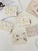 511242 Cartera Pequeña de Pana Porta Tarjetas Almacenamiento de Monedas Cartera de Estudiante Porta Tarjetas Bolsa para Tarjeta de Identificación