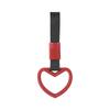 Anillo Colgante de Corazón para Coche Estilo Japonés Anillo Colgante Luminoso para Coche Anillo de Tirón para Coche Anillo de Tirón de Corazón Modificado para Cola de Coche
