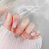 Celebridad de Internet Hebilla de Metal Joyería para Uñas al por Mayor Anillo DIY Punta Aleación Hebilla Retorcida Remaches para Uñas Forma de Uña Portátil