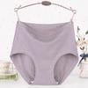 Cintura alta Plus Size Roupa interior para meninas gordinhas Algodão feminino Shorts femininos de meia-idade e idosos Cuecas sem costura de meia-idade Algodão puro