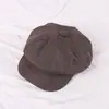Gorra Beret Unisex de Algodón y Lino Fábrica Modelo Nuevo Celebridad de Internet Sombrero Octagonal Venta al por Mayor Estilo Japonés Versátil Sombrero de Artista Moderno