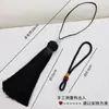 Colgante de coche de punto de cruz bordado completo con cuentas bolsa de la suerte de Año Nuevo impresión colorida kit de cuentas Púa de seda de hielo