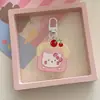 Nuevo Lindo Juguete de Comida de Simulación Gato KT Llavero Acrílico Colgante Versátil para Mochila Escolar Regalo para Novia Pareja Accesorios
