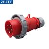 Conector industrial ZDCEE, macho y hembra, 3 núcleos, 4 núcleos, 5 orificios, impermeable, IP67, toma de aviación, 16 A/32 A