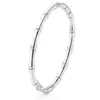 Pulseira popular de bambu transfronteiriça, elegante e de alta qualidade, estilo de nicho, luxo leve, estilo para o dia a dia, acessório de mão simples atacado