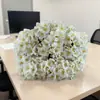 Flores artificiales populares de geranio y begonia transfronterizas, ramos de flores artificiales para decoración de bodas y restaurantes