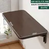Estante de pared de cocina de madera maciza, mesa apilable, tablero de madera, montado en la pared, no requiere taladro, para sala de estar, estante divisor