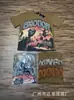 Comércio Exterior Atacado Moda Americana Emoção Mista Polvo Alienígena Strass Anjo Manga Curta Casal Estampa Total Camiseta