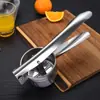 Exprimidor Manual de Limones de Acero Inoxidable 410, Prensa Multifuncional para Jugo de Frutas Específica para Cocina Doméstica