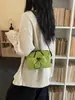 Bolsa de almohada con diseño de cordón de moda transfronteriza 2026 nuevo modelo bolso cruzado simple gran capacidad conveniente bolso de hombro para el día a día