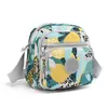 Bolso cruzado de nailon pequeño de tela Bolso de hombro de lona impermeable Bolso cruzado simple y ligero Bolso mini de tela Oxford Multicapa Coreano