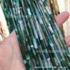 4*13mm ágata de cristal gelo Cui Long tubo redondo contas soltas cilíndricas com contas acessórios para joias diy semiacabado atacado